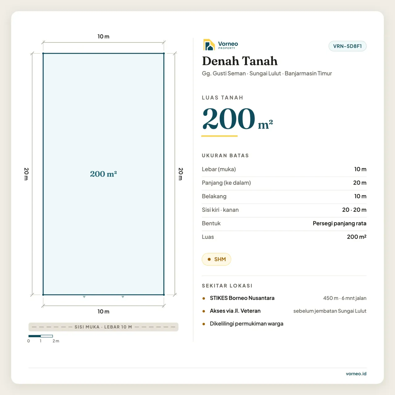 Denah Tanah 1
