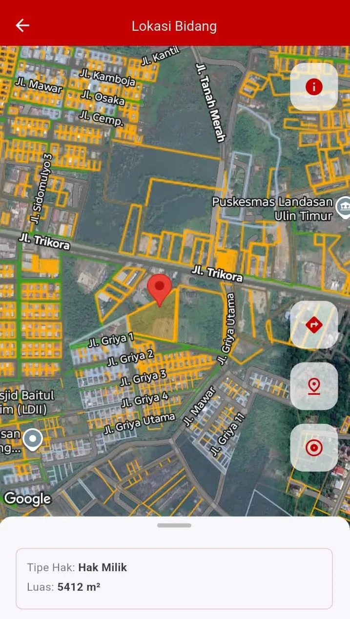 Denah Tanah 2