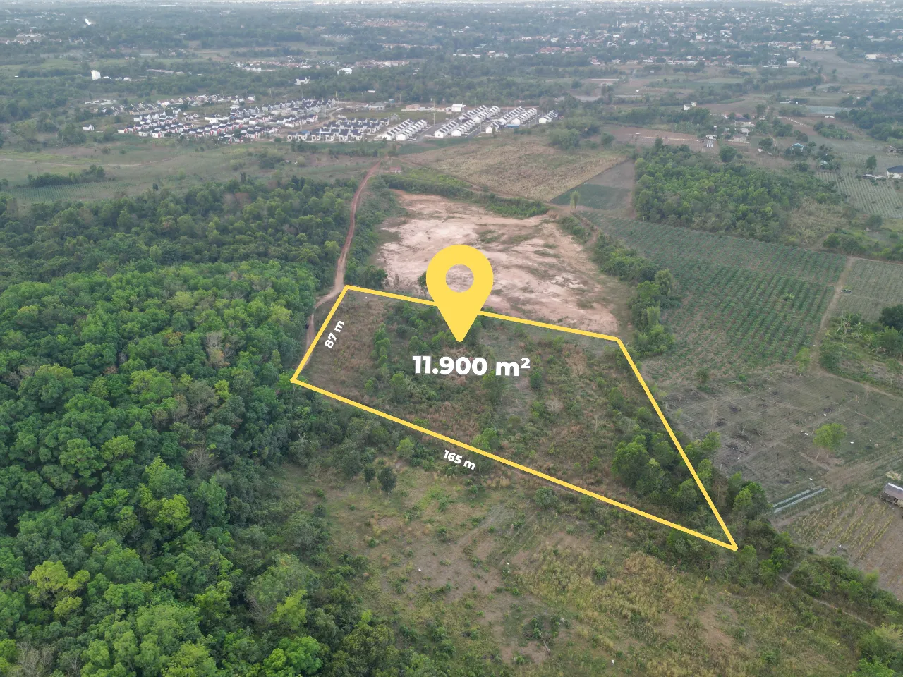 Tanah Dijual 1,19 Hektare di Belakang Bandara Syamsudin Noor, Banjarbaru