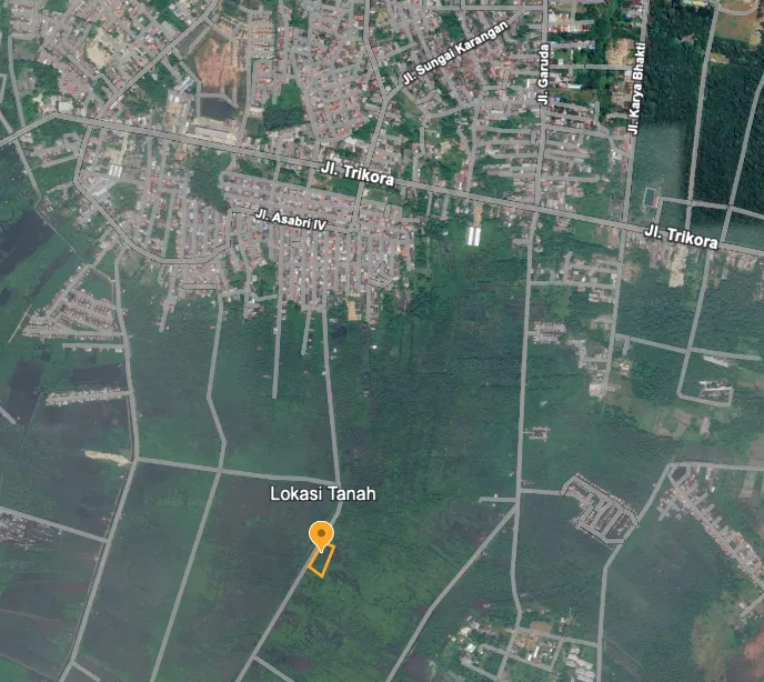 Tanah Dijual 3.842 m² di Jl. Tekukur, Banjarbaru 1