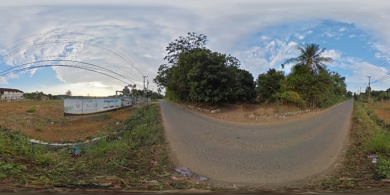 Tanah 2.500 m² Pinggir Jalan di Beramban Pelaihari, Depan Komplek Darmarta Land
