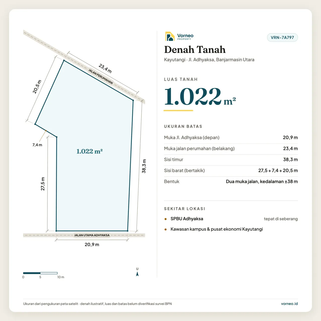 Denah Tanah 1